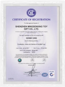 ISO9001:2008 Certificate No 683632