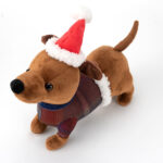 BSCI Shenzhen Manufacturer Indoor Christmas Decoration Dachshund Dog Toy - Image 2