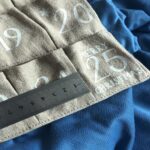 Christmas 25 Day Hanging Burlap Fabric Advent Calendar - Image 5