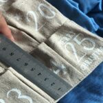 Christmas 25 Day Hanging Burlap Fabric Advent Calendar - Image 6