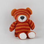 Custom Red Tiger Plush Toy Knitted Tiger Soft Toy - Image 3