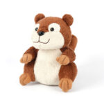 Custom Squirrel Plush Stuffed Brown Soft Toy squirrel plush toy - Image 3