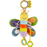 Factory Directly Sale Educational Soft Bee Baby Musical Toy For Kids
