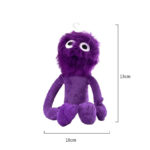 Hot Selling Fashion Custom Plush Toy Juguetes Purple Monster Doll - Image 5