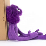 Hot Selling Fashion Custom Plush Toy Juguetes Purple Monster Doll - Image 4
