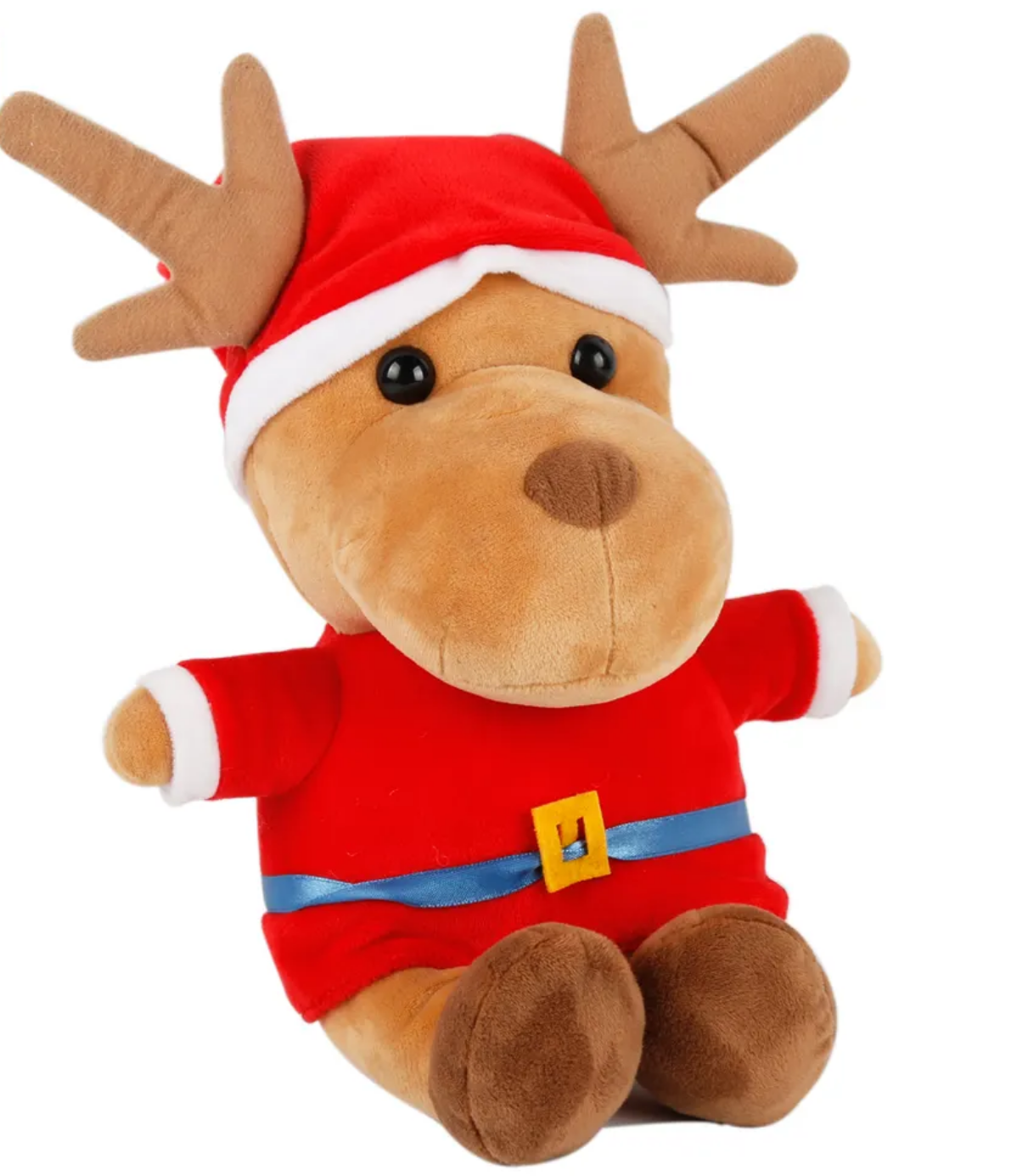 ICTI Toy Factory Custom Made Soft Toy Plush Stuffed Christmas Reindeer ICTI Toy Factory Custom Made Soft Toy Plush Stuffed Christmas Reindeer - Image 1