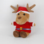 ICTI Toy Factory Custom Made Soft Toy Plush Stuffed Christmas Reindeer - Image 3