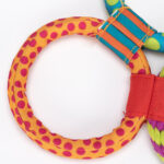 Durable Dog Toy with Rope Rings – Chew-Resistant Interactive Play for Puppies & Dogs  Colorful3-Ring Design for Tug & Fetch Games - Image 5