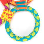 Durable Dog Toy with Rope Rings – Chew-Resistant Interactive Play for Puppies & Dogs  Colorful3-Ring Design for Tug & Fetch Games - Image 6
