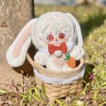 Wholesale 20 cm Droopy Big Rabbit Ears Magnetic Plush Tail Soft Doll Manufacturer in China - Image 2