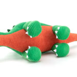 Wholesale Green Corduroy Stegosaurus Plush Dinosaur Soft Toy - Image 3