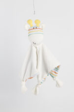 Soft Baby Comforter with Giraffe Head - Adorable Snuggle Blanket for Newborns & Infants, Ideal Soothing Lovey Toy for Sleep and Security - Image 4