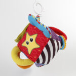 Baby Activity Cube Toy with Safe Mirror, Crinkle Sounds & BPA-Free Teether – Sensory Development Toy for 6+ Months - Image 4