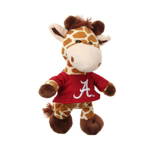 BSCI Factory Custom Logo Embroidered Tshirt Soft Stuffed Giraffe Plush Animal Toy (3) BSCI Factory Custom Logo Embroidered Tshirt Soft Stuffed Giraffe Plush Animal Toy - Image 1