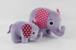 BSCI Factory Custom Stuffed Purple Elephant Plush Toy Manufacturer - Image 5