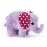BSCI Factory Custom Stuffed Purple Elephant Plush Toy Manufacturer