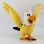 BSCI Factory custom lifelike plush bird stuffed eagle toy for toddlers - Image 4