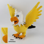 BSCI Factory custom lifelike plush bird stuffed eagle toy for toddlers - Image 3