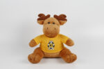 Wholesale Custom Baby Soft Toys Stuffed Animal Plush Moose Toy with T-shirt | BSCI Audited China Manufacturer - Image 5