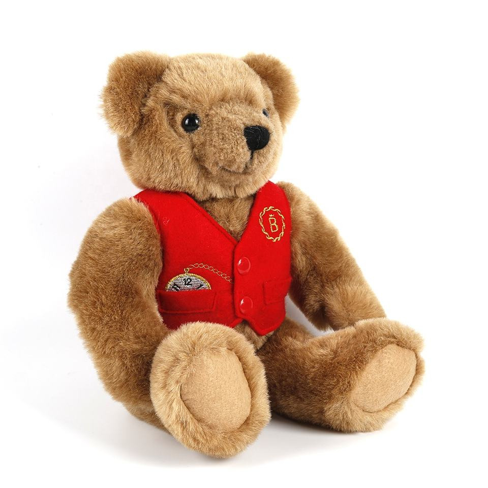 Wholesale Custom Vest Teddy Bear Plush Animal Toy BSCI Manufacturer Wholesale Custom Vest Teddy Bear Plush Animal Toy BSCI Manufacturer - Image 1