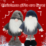 Telescopic Plush Long Legged Goblin Snowman Plush Toys Christmas Room Props Decoration Digital Printing Plushies Doll Gifts - Image 5